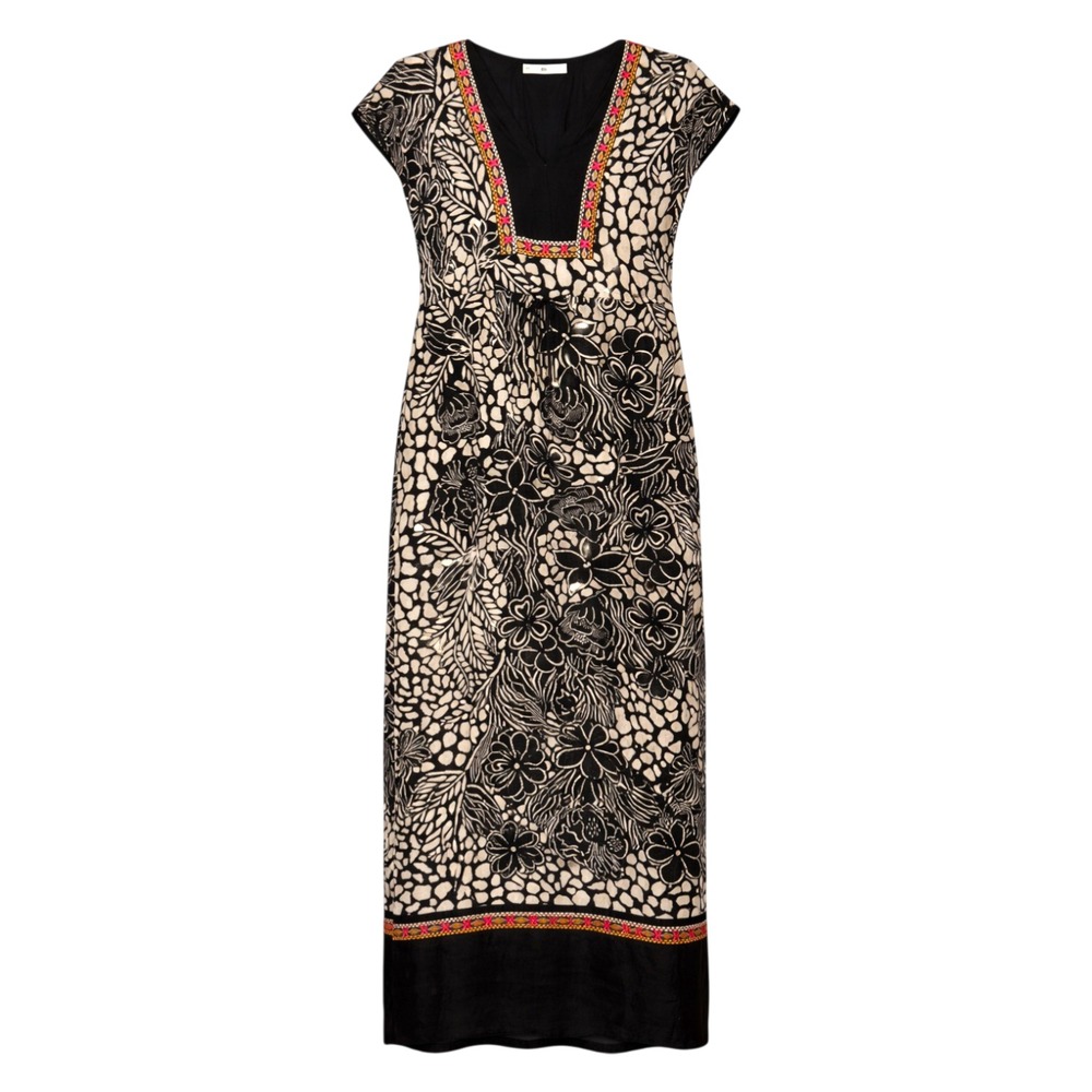 Adrianna Papell Boho Chic Maxi Dress Women Size 12 Resort Sunset Dinner Style